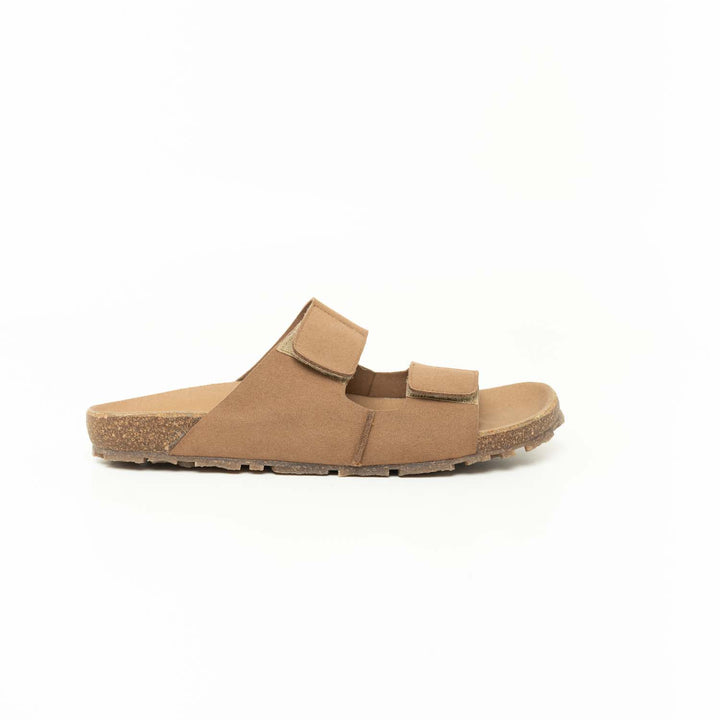 myFOOTBED VELCRO Camel