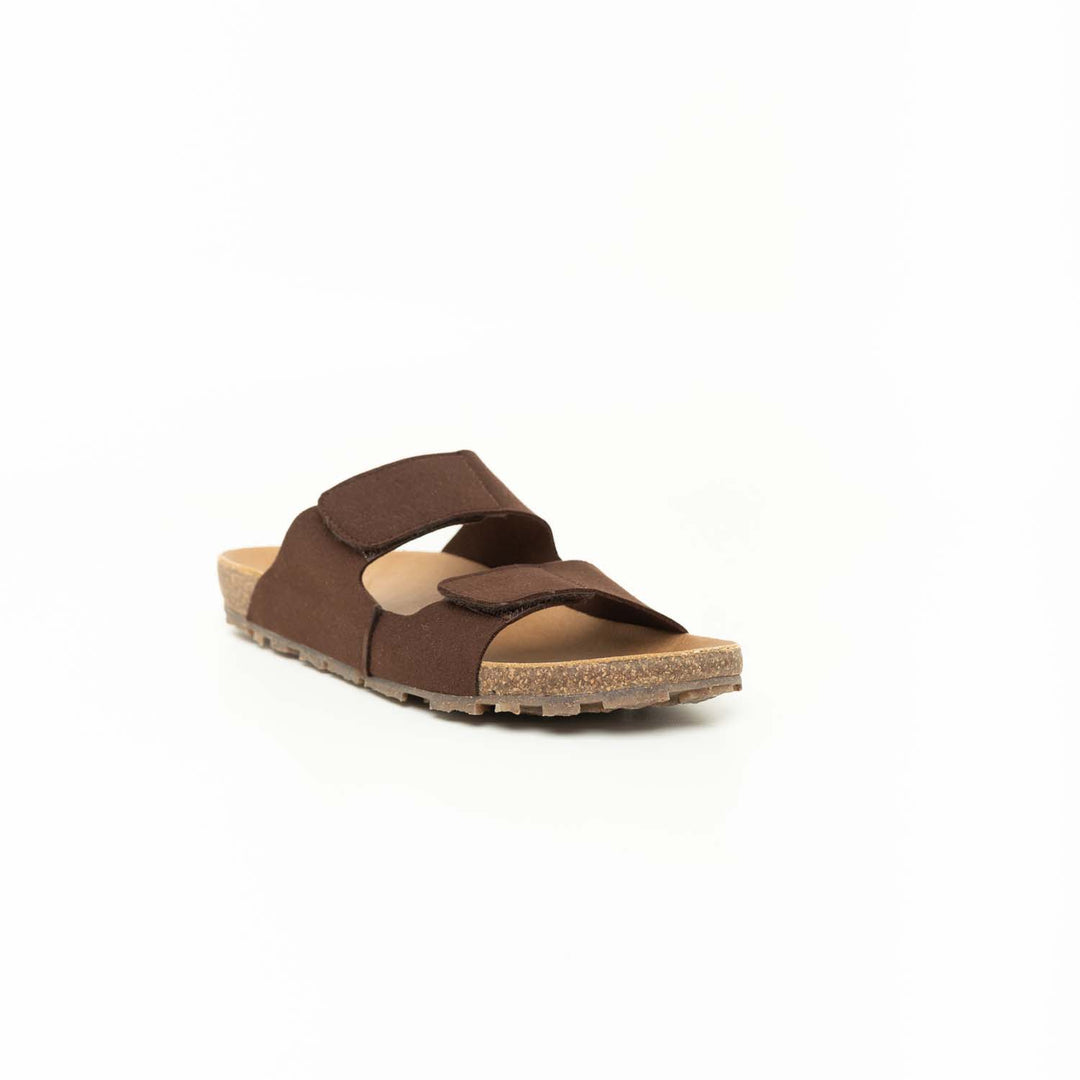 myFOOTBED VELCRO Dark Brown