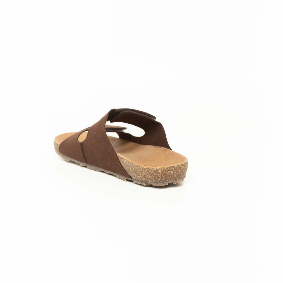 myFOOTBED VELCRO Dark Brown