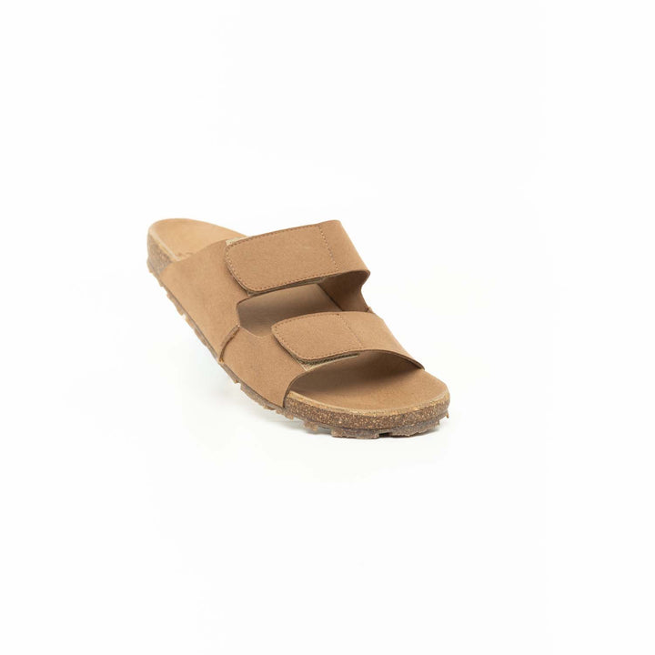 myFOOTBED VELCRO Camel