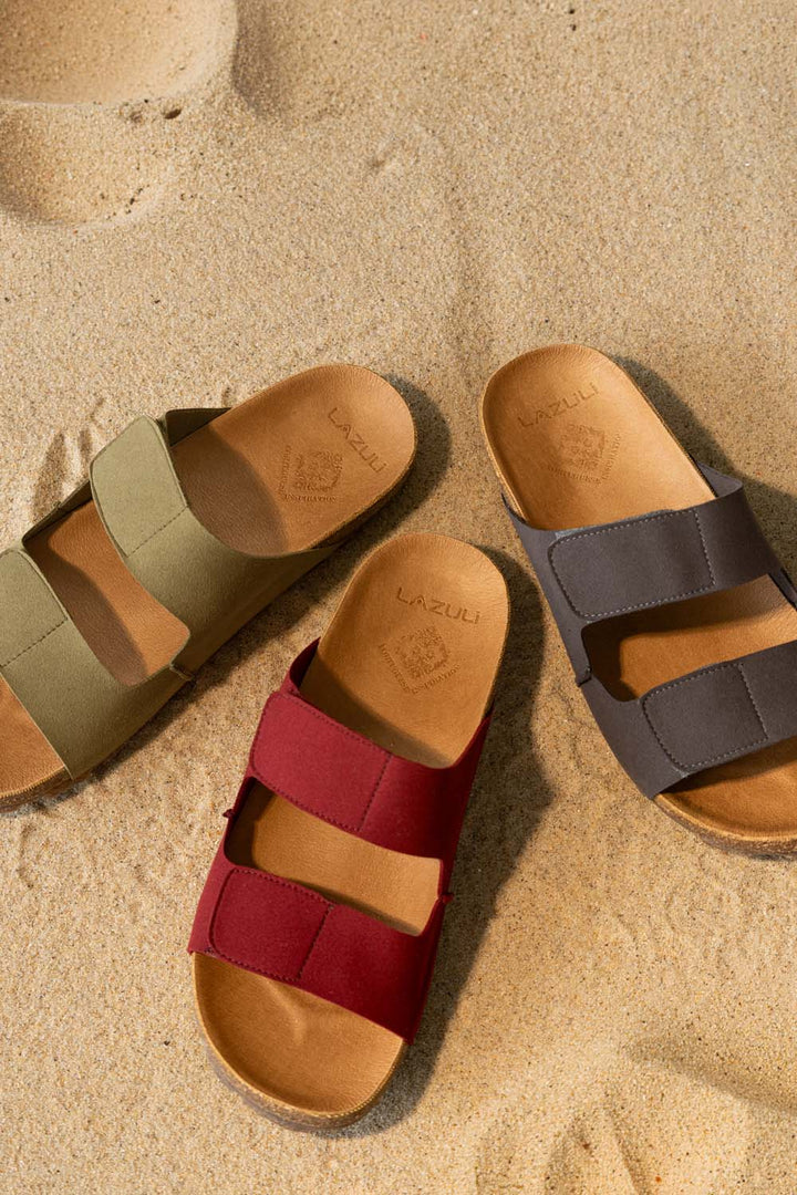 myFOOTBED VELCRO Dark Grey