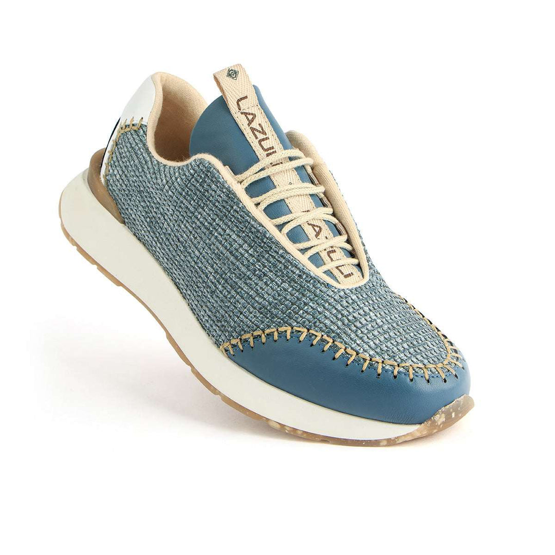 mySNEAKER RAFIA Petrol