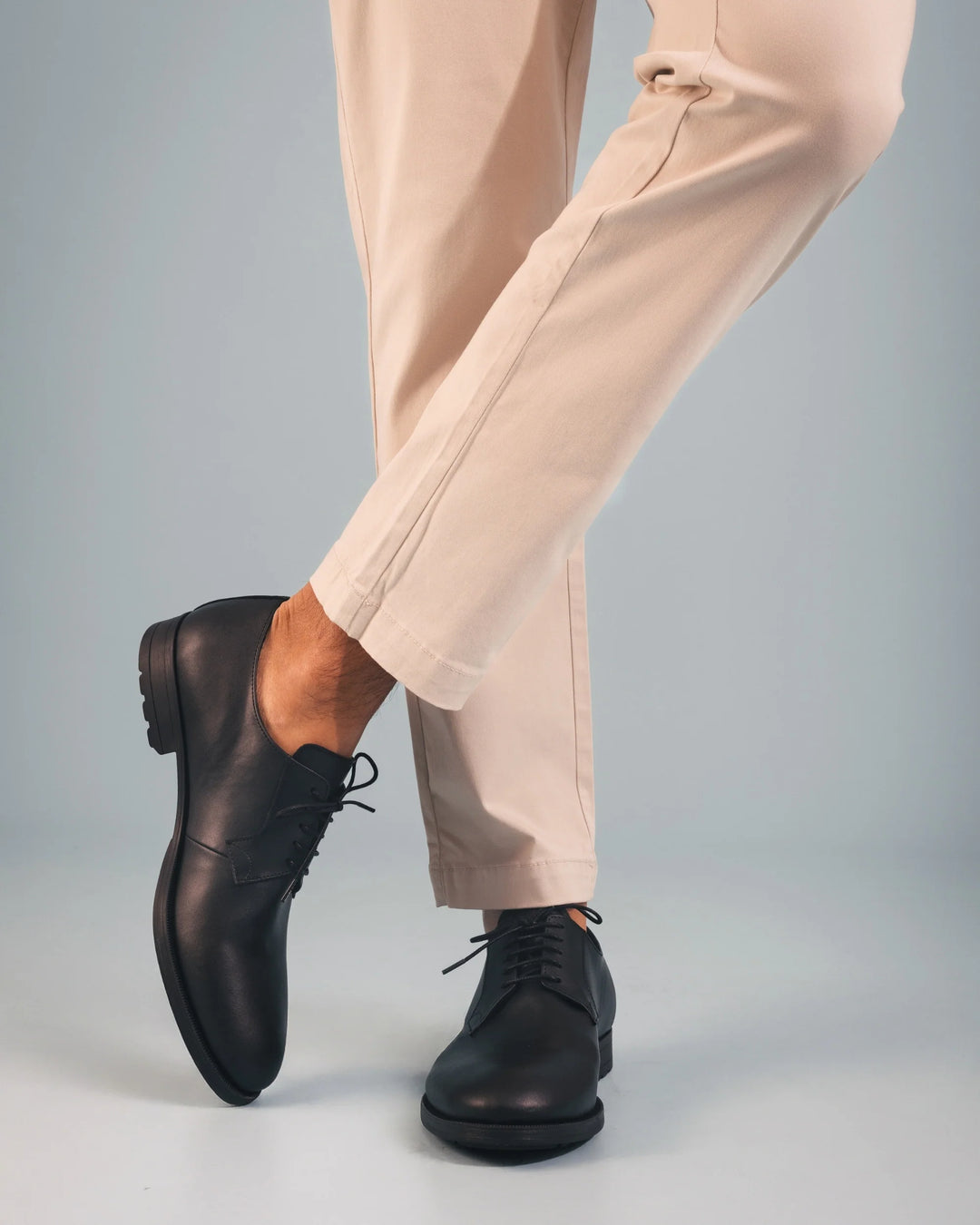 Zapatos veganos negros clásicos para hombre Mikel Black