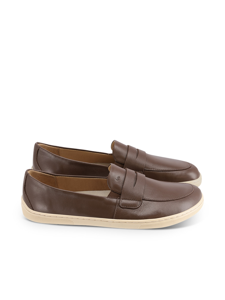 Barefoot Moccasins Be Lenka Buena - Dark Brown & Beige