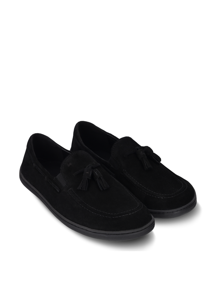 Barefoot Moccasins Be Lenka Portsiders - All Black