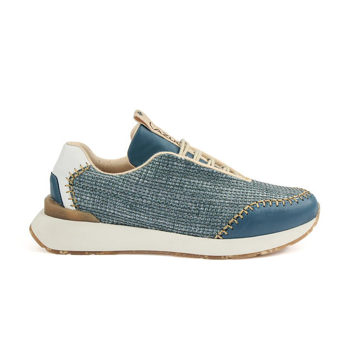 mySNEAKER RAFFIA Petrol